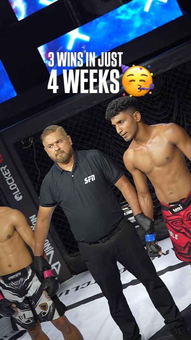 Three wins in four weeks at Spartans Fight Night